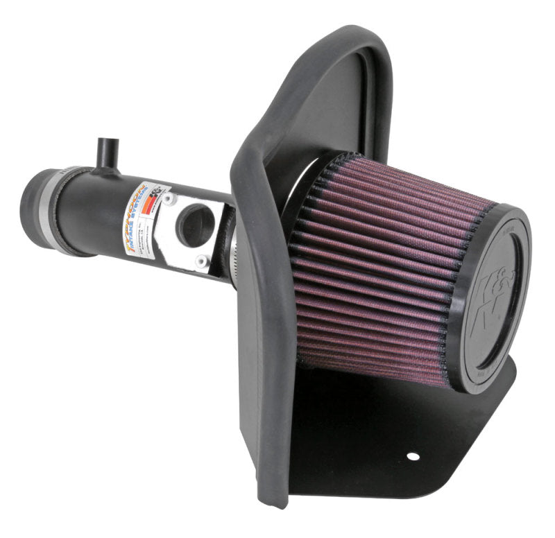 K&N 06-10 Toyota Yaris L4-1.5L Flat Black Typhoon Short Ram Intake K&N Engineering