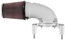 Load image into Gallery viewer, K&amp;N 01-17 Harley Davidson Softail / Dyna FI Performance Air Intake System Silver K&amp;N Engineering
