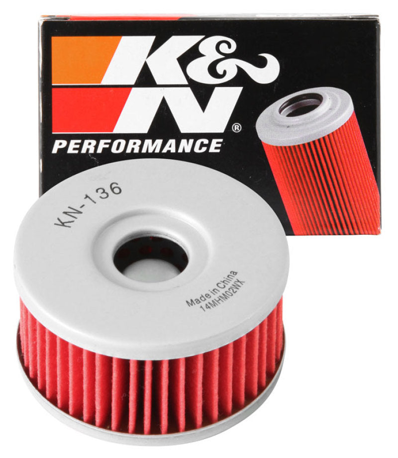 K&N Suzuki / Betamotor 2.375in OD x 1.25in H Oil Filter K&N Engineering