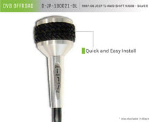 Load image into Gallery viewer, DV8 Offroad 1997-06 Jeep TJ 4WD Shift Knob With Assembly DV8 Offroad