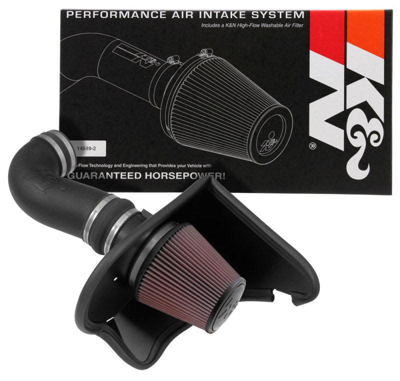 K&N 2016 Chevy Camaro SS V8-6.2L Aircharger Performance Intake K&N Engineering