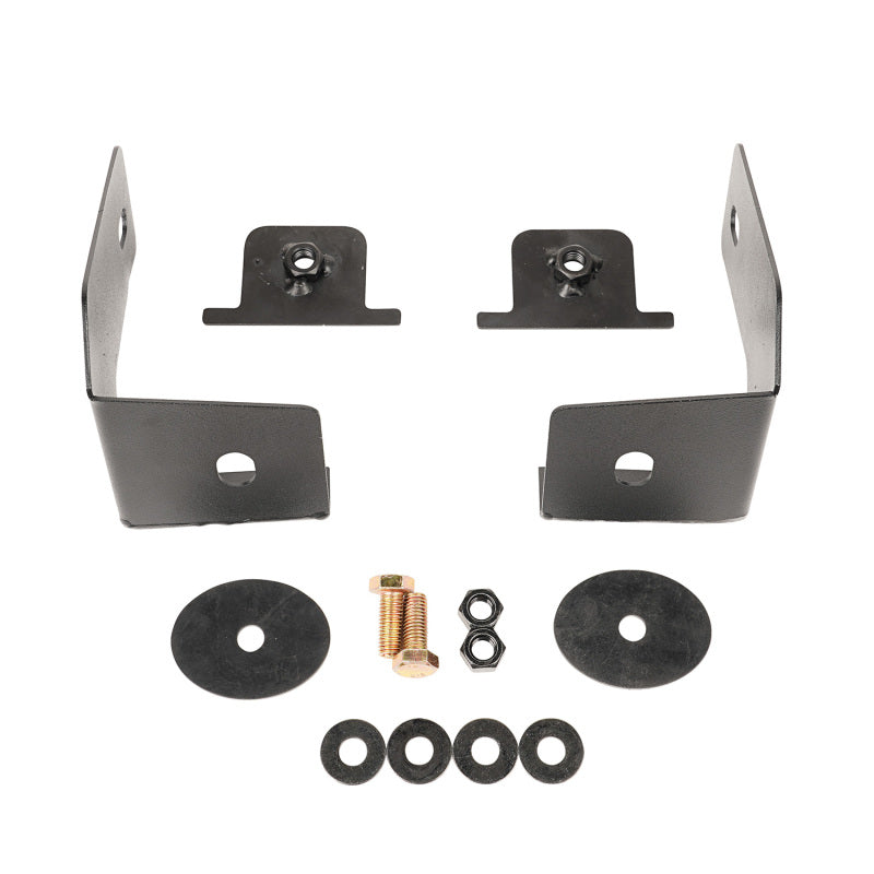 Rugged Ridge Arcus Front Bumper Tube Overrider Black JK Rugged Ridge
