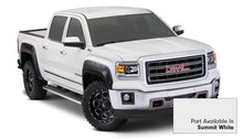 Load image into Gallery viewer, Bushwacker 19-21 Chevrolet Silverado 1500 Pocket Style Flares 4pc - Summit White Bushwacker