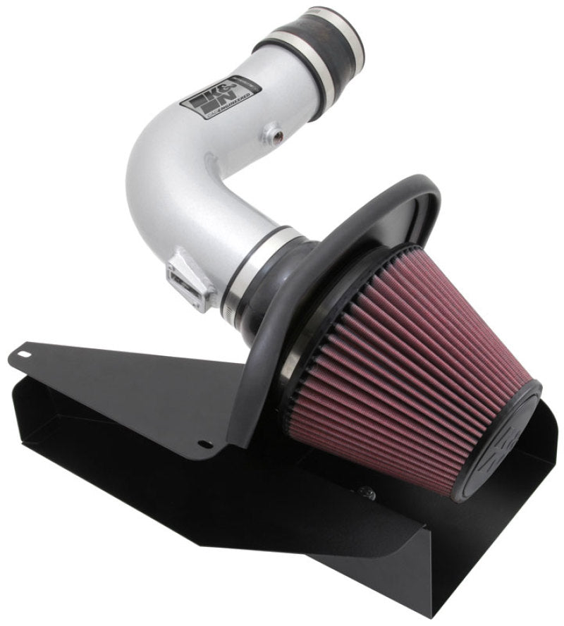 K&N 11-13 Ford Edge 3.5/3.7L-V6 Silver High Flow Performance Kit K&N Engineering