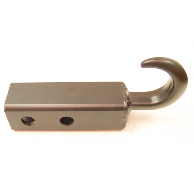 Rugged Ridge 2in Black Tow Hook Receiver Rugged Ridge