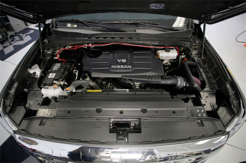 K&N 2017 Nissan Titan V8-5.6L F/I Aircharger Performance Intake K&N Engineering