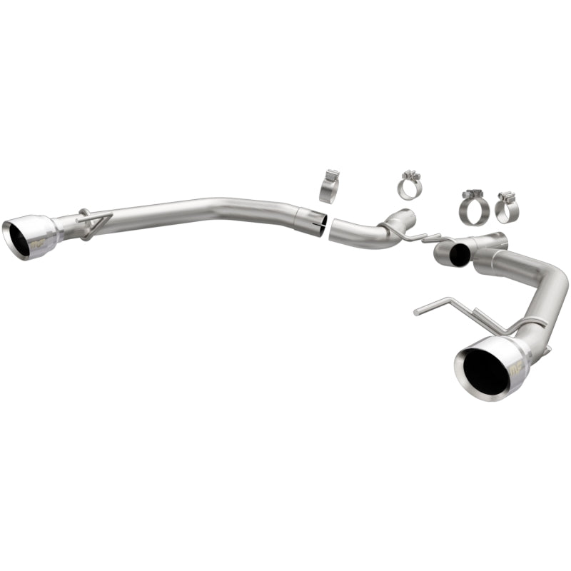 MagnaFlow 2015-2017 Ford Mustang V6 3.7L Race Series Axle Back w/ Dual Polished Tips Magnaflow