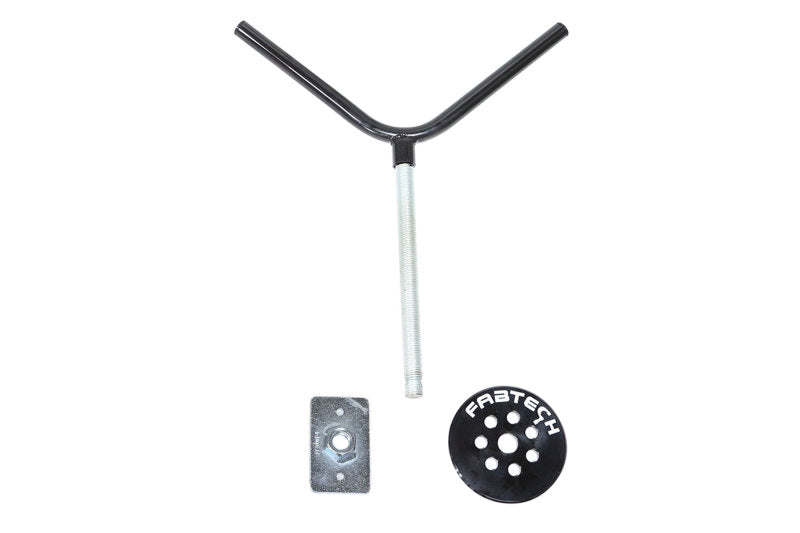 Fabtech Universal Spare Tire Flat Mount - Black Fabtech