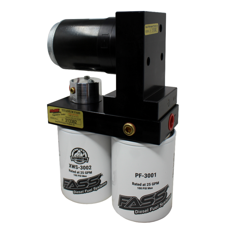 FASS 01-10 GM 2500/3500 Duramax 165gph Titanium Series Fuel Air Separation System TS C10 165G FASS Fuel Systems