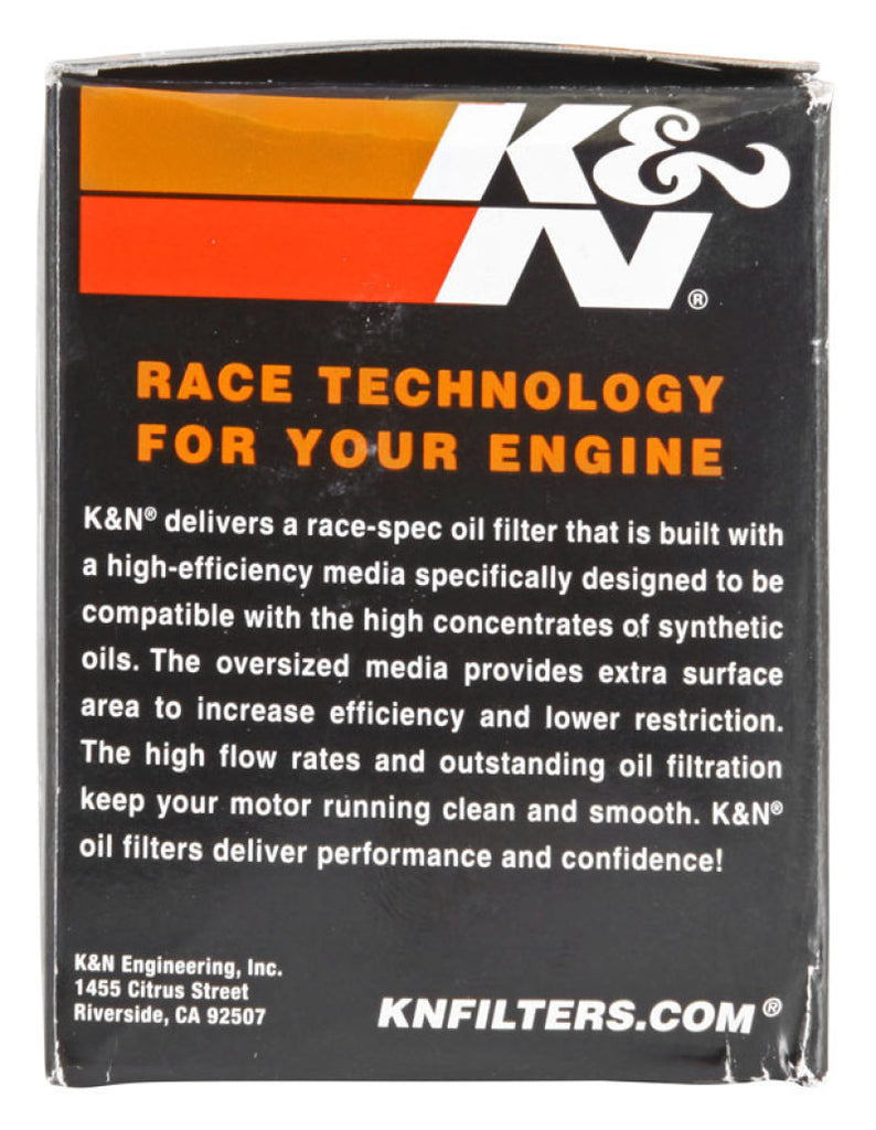 K&N Piaggio 2.156in OD x 3.063in Height Oil Filter K&N Engineering