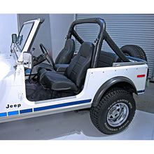 Load image into Gallery viewer, Rugged Ridge High-Back Front Seat Non-Recline Black Denim 76-02 CJ&amp; Rugged Ridge