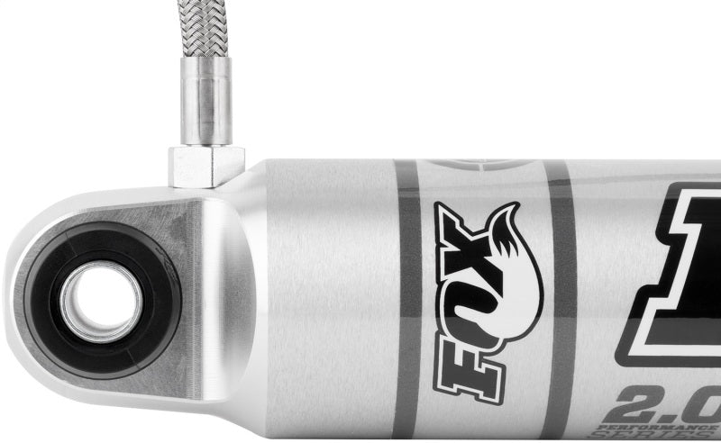 Fox 2.0 Performance Series 10.1in. Smooth Body R/R Shock Aluminum / Std Travel / Eyelet Ends - Black FOX