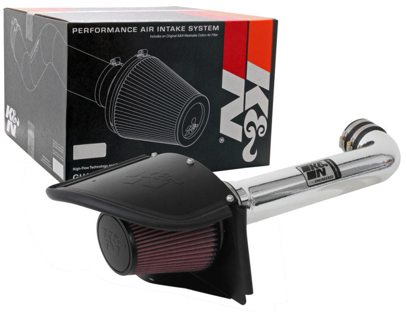K&N 12-18 Jeep Wrangler V6-3.6L High Flow Performance Intake Kit (12-15 CARB Approved) K&N Engineering