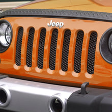 Load image into Gallery viewer, Rugged Ridge Mesh Grille Insert Black 07-18 Jeep Wrangler Rugged Ridge