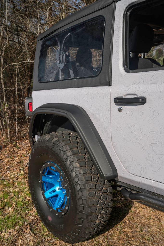 Rugged Ridge Max Terrain Fender Flare Set F & R 18-22 Jeep Wrangler JL Rugged Ridge