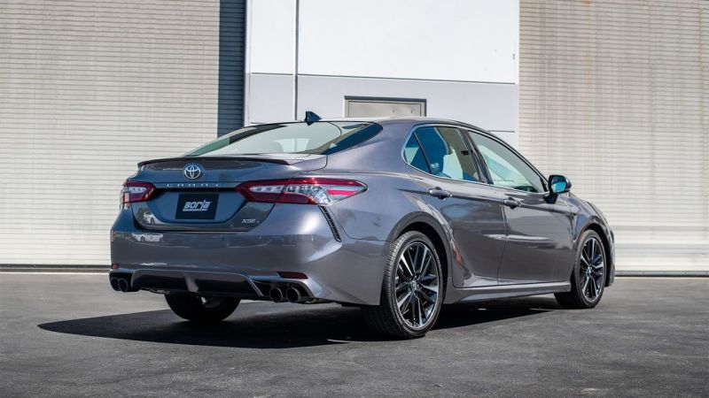 Borla 18-22 Toyota Camry XSE 2.5L i4 AT/MT FWD / 4DR S-TYPE Cat Back Exhaust (Black Chrome) Borla