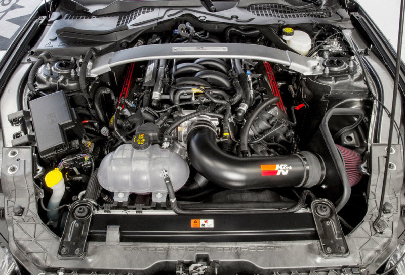 K&N 2016-2017 Ford Mustang Shelby 5.2L V8 Typhoon Cold Air Intake System K&N Engineering