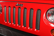 Load image into Gallery viewer, Rugged Ridge Grille Insert Satin Stainless 07-18 Jeep Wrangler Rugged Ridge