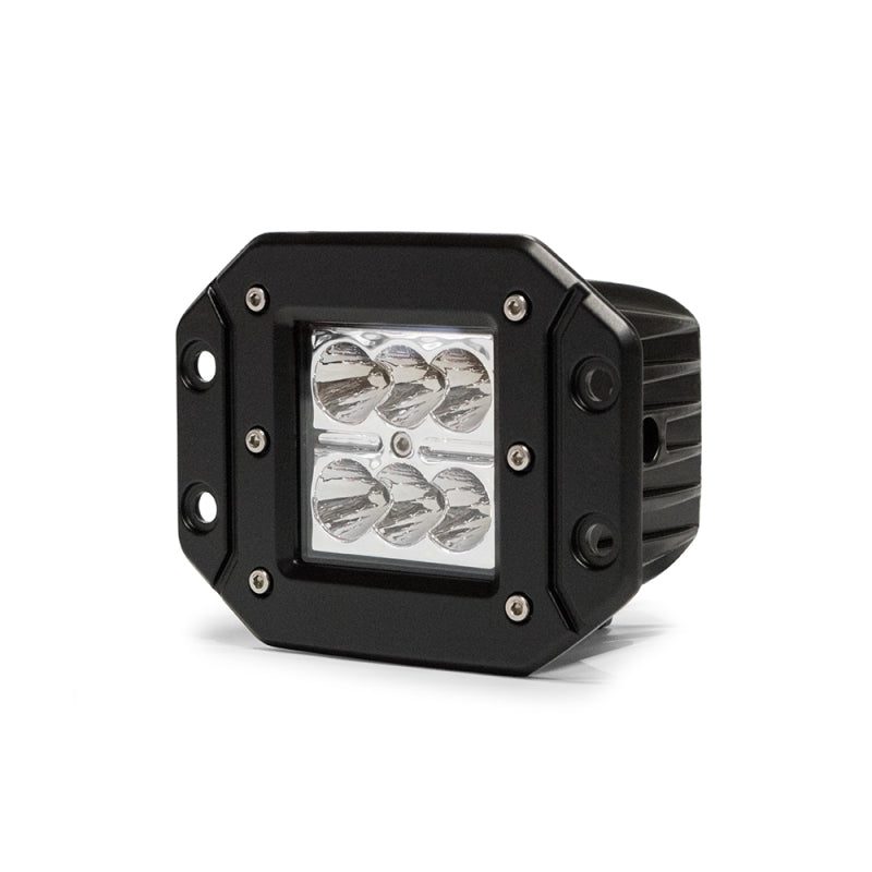 DV8 Offroad 3in Flush Mount LED Lights 20W Flood/Spot 5W Cree DV8 Offroad