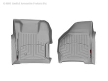 Load image into Gallery viewer, WeatherTech 99-07 Ford F250/F350/F450/F550 Super Duty Regular Cab Front FloorLiner - Grey WeatherTech