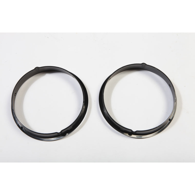 Rugged Ridge Headlight Bezels Black 97-06 Jeep Wrangler Rugged Ridge