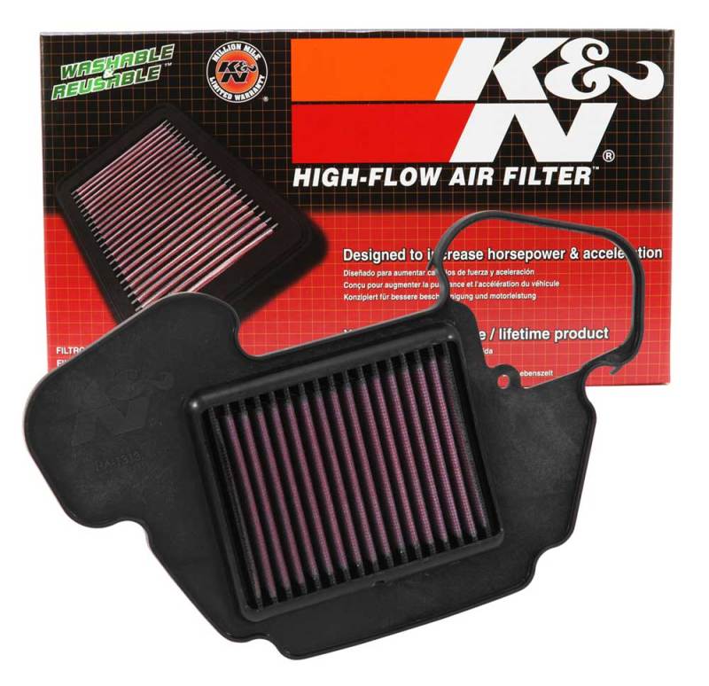 K&N 2013-2015 Honda Grom 125/MSX125 Air Filter K&N Engineering