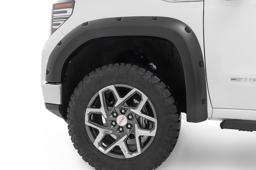 Pocket Fender Flares | GAN Silver Ice Metallic | GMC Sierra 1500 (19-23) Rough Country