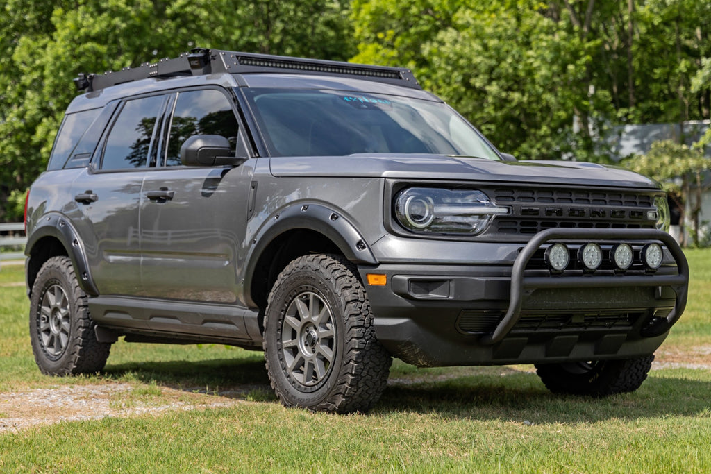 Pocket Fender Flares | Black Rivets | Ford Bronco Sport 4WD (21-23) Rough Country