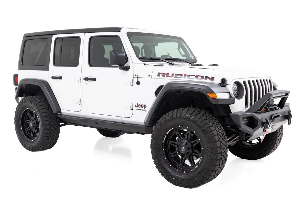 Rock Sliders | Heavy Duty l 4-Door | Jeep Wrangler JL 4WD (18-23) Rough Country