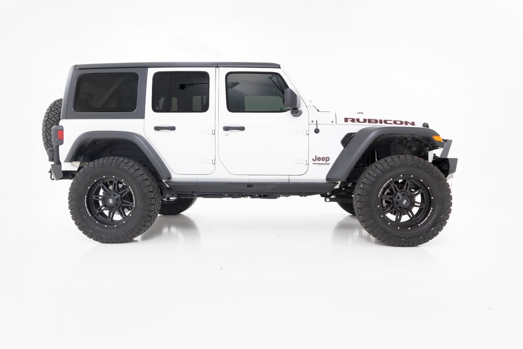 Rock Sliders | Heavy Duty l 4-Door | Jeep Wrangler JL 4WD (18-23) Rough Country