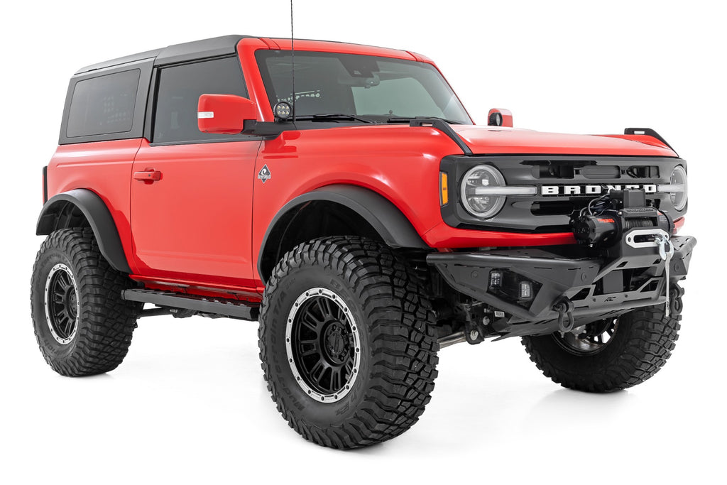 BA2 Running Boards | Side Step Bars | 2-Door | Ford Bronco (2021-2023) Rough Country