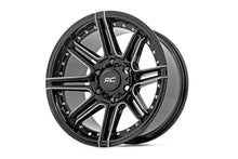 Load image into Gallery viewer, Rough Country 88 Series Wheel | One-Piece | Gloss Black | 17x9 | 5x5 | -12mm Rough Country