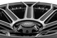 Load image into Gallery viewer, Rough Country 89 Series Wheel | One-Piece | Black Machined Gun Metal | 17x9 | 5x4.5 |  -12mm Rough Country