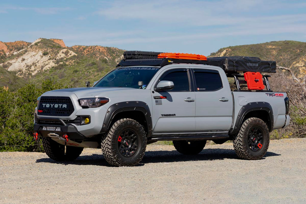 Defender Pocket Fender Flares | 1J9 Celestial Silver Metallic | Toyota Tacoma (16-23) Rough Country