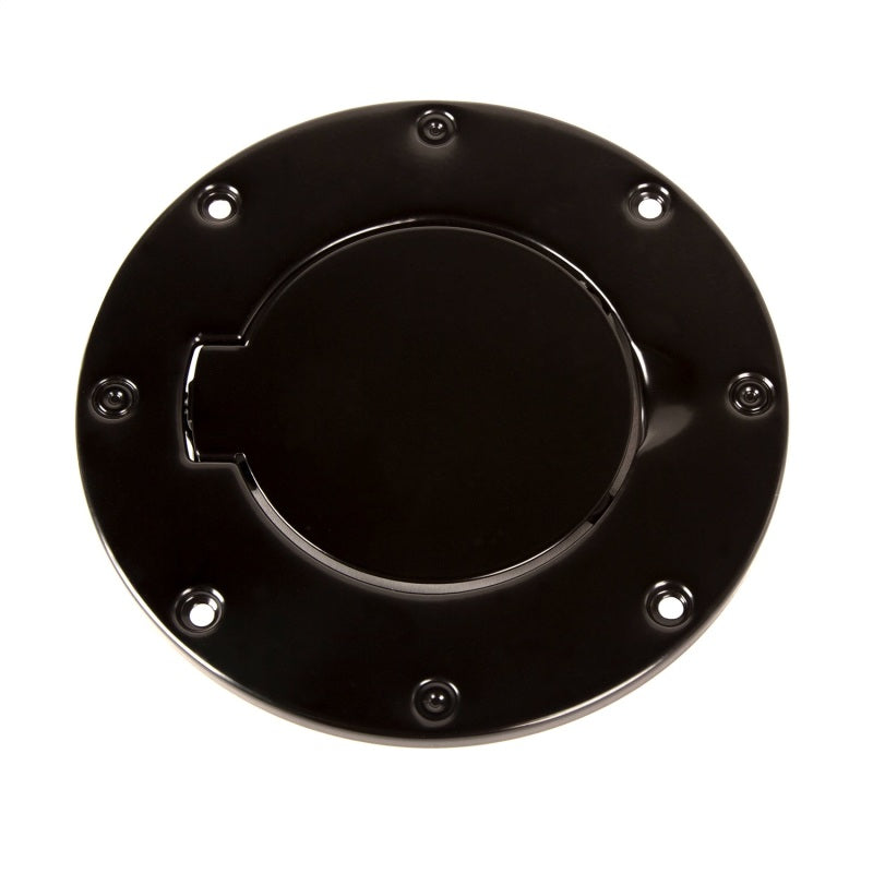 Rugged Ridge 97-06 Jeep Wrangler TJ Black Non-Locking Gas Cap Door Rugged Ridge