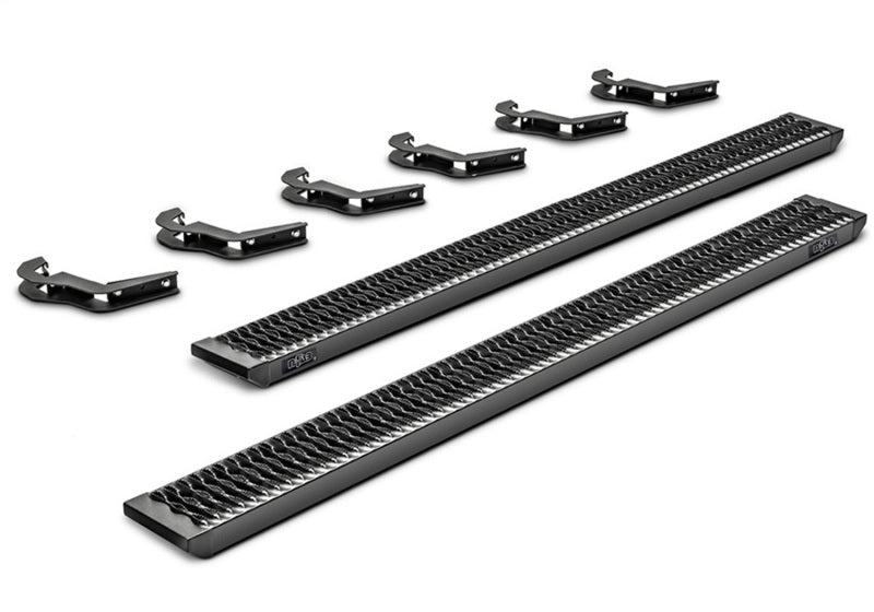N-Fab Growler Fleet 2019 Chevy/GMC 1500 Crew Cab - Cab Length - Tex. Black - 7in N-Fab