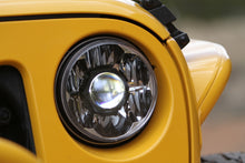 Load image into Gallery viewer, KC HiLiTES 07-18 Jeep JK (Not for Rubicon/Sahara) 7in. Gravity LED Pro DOT Headlight (Pair Pack Sys) KC HiLiTES
