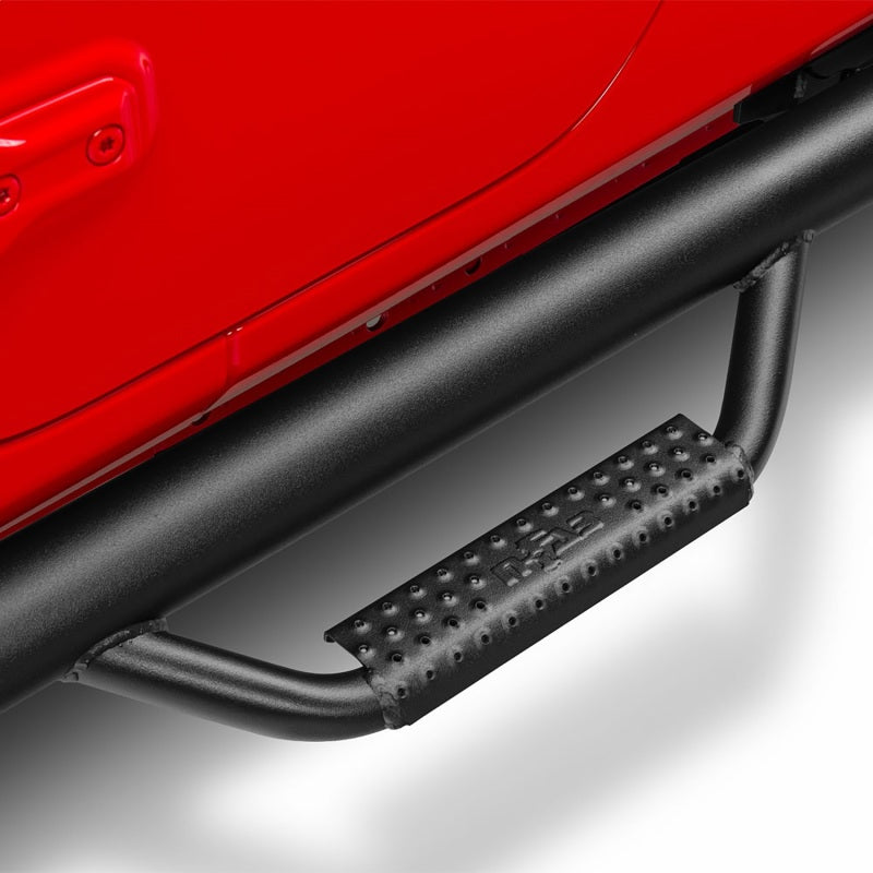 Rugged Ridge Spartan Nerf Bar Black 2020 Jeep Gladiator JT Rugged Ridge