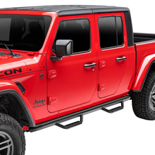 Load image into Gallery viewer, Rugged Ridge Spartan Nerf Bar Black 2020 Jeep Gladiator JT Rugged Ridge