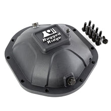 Load image into Gallery viewer, Rugged Ridge Boulder Aluminum Differential Cover Dana 44 Black Rugged Ridge