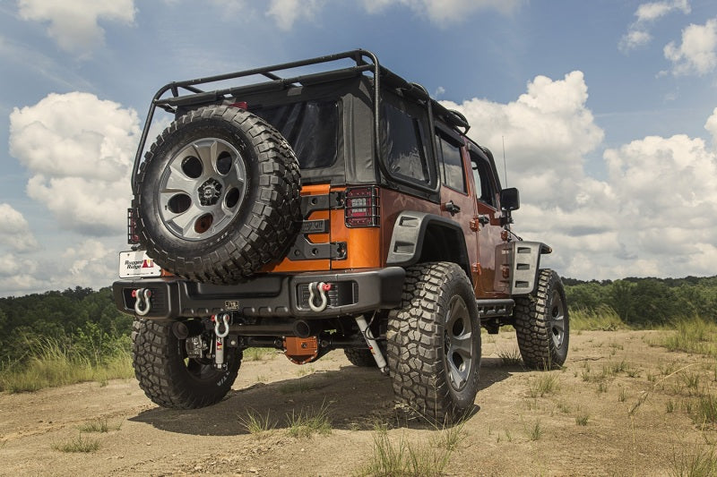 Rugged Ridge Spartacus Rear Bumper Black 07-18 Jeep Wrangler Rugged Ridge