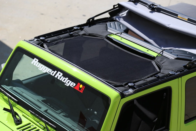 Rugged Ridge Eclipse Sun Shade Front 07-18 Jeep Wrangler JK Rugged Ridge