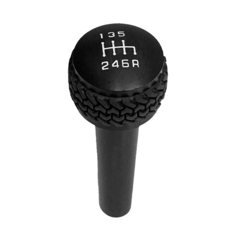 DV8 Offroad 2005-2010 Jeep TJ/JK 6-Speed Shift Knob Black Finish DV8 Offroad