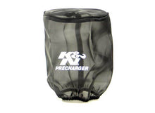 Load image into Gallery viewer, K&amp;N Universal Precharger Round Straight Air Filter Wrap Black 5in ID x 7in Height K&amp;N Engineering