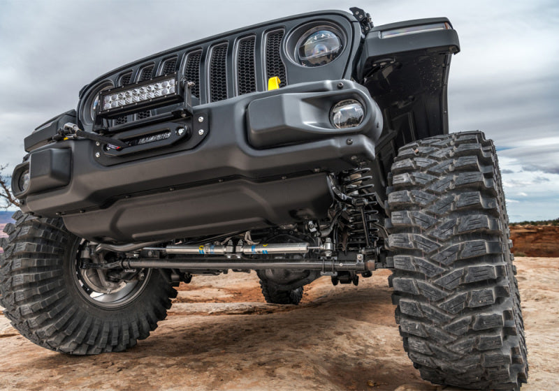 Superlift 18-20 Jeep Wrangler JL/2020 Jeep Gladiator JT 4WD - Dual Steering Stabilizer Kit Bilstein Superlift
