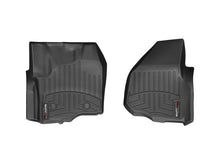 Load image into Gallery viewer, WeatherTech 12+ Ford F250/F350/F450/F550 Front FloorLiner - Black WeatherTech