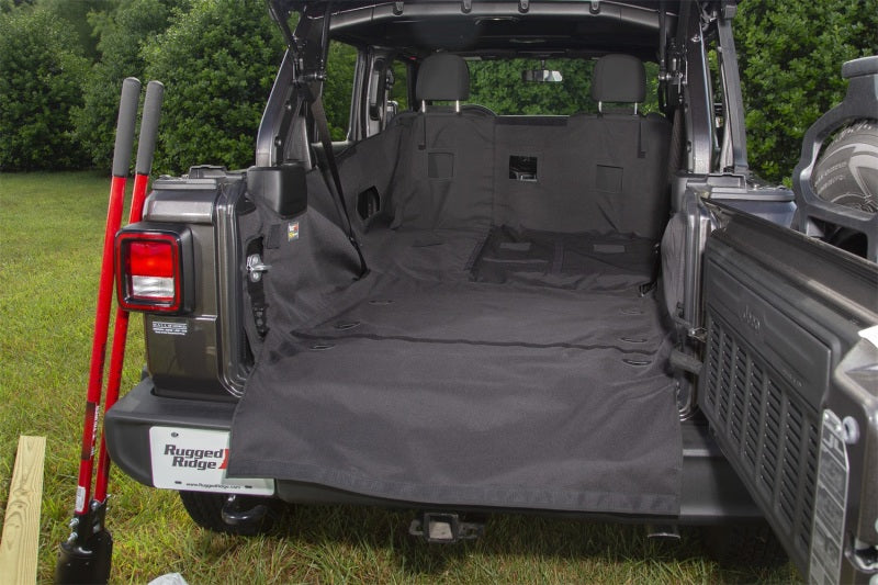 Rugged Ridge C3 Cargo Cover 18-22 Jeep Wrangler JL 4dr (Excl. 4XE Models) Rugged Ridge