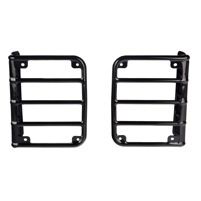 Rugged Ridge 07-18 Jeep Wrangler Black Tail Light Euro Guards Rugged Ridge