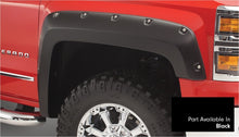 Load image into Gallery viewer, Bushwacker 16-18 Chevy Silverado 1500 Fleetside Pocket Style Flares 4pc 69.3in Bed - Black Bushwacker