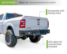 Load image into Gallery viewer, DV8 Offroad 19+ Ram 2500/3500 Rear Bumper DV8 Offroad